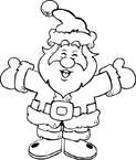 Disegno 70 Babbo natale