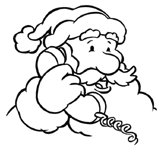 Disegno 78 Babbo natale