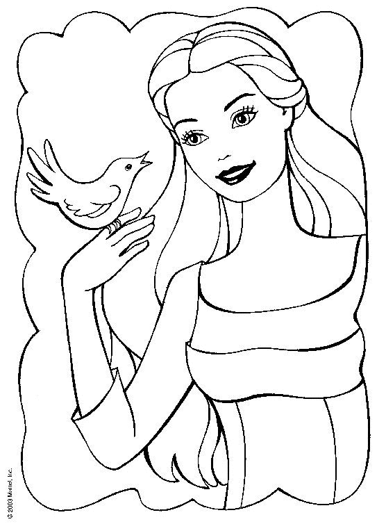 Disegno 144 Barbie