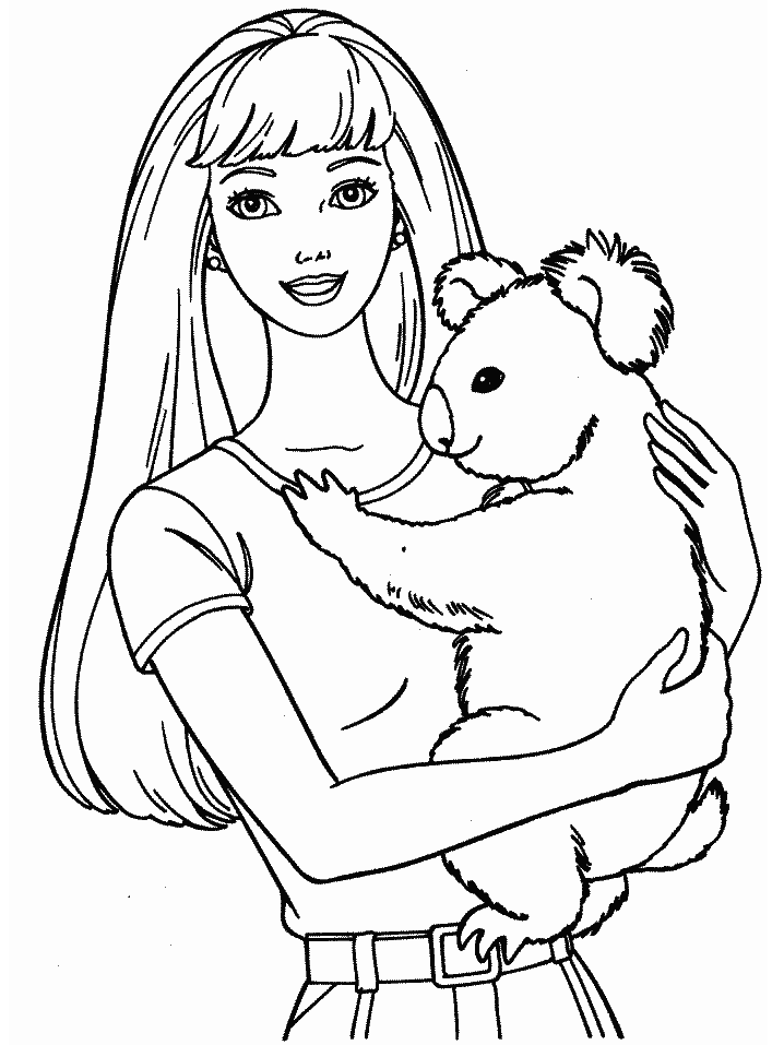 Disegno 176 Barbie