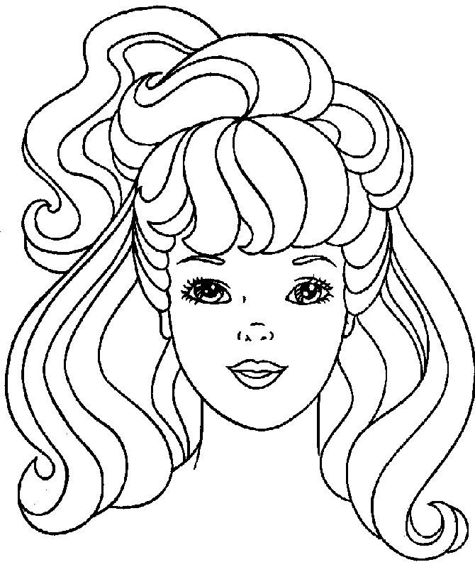 Disegno 35 Barbie