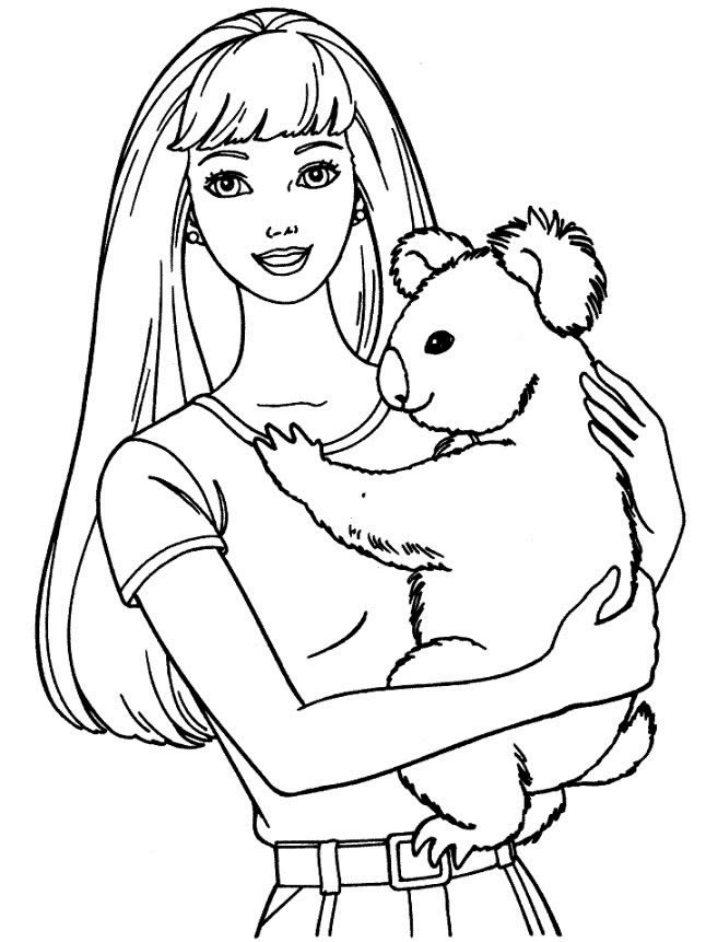 Disegno 72 Barbie
