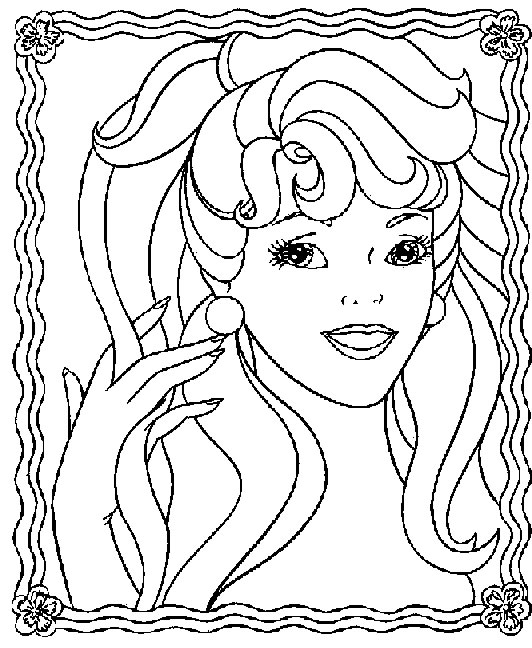 Disegno 91 Barbie