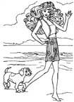 Disegno 17 Barbie