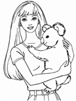 Disegno 176 Barbie