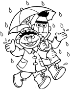 Disegno 11 Bert and ernie