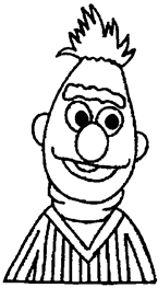 Disegno 15 Bert and ernie