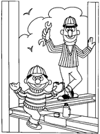 Disegno 5 Bert and ernie