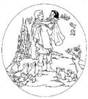 Disegno 9 Biancaneve
