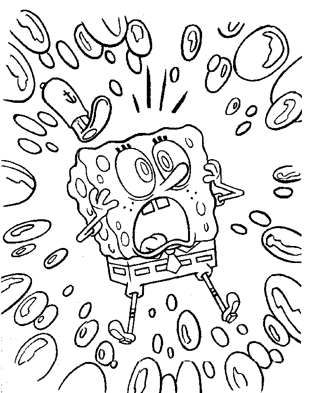 Disegno 16 Bob le ponge