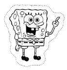 Disegno 6 Bob le ponge