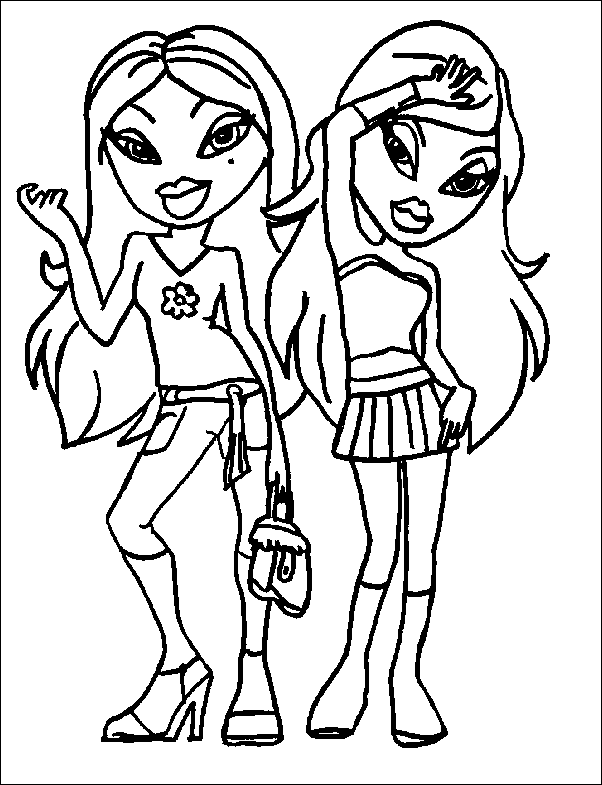 Disegno 6 Bratz