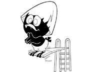 Disegno 12 Calimero