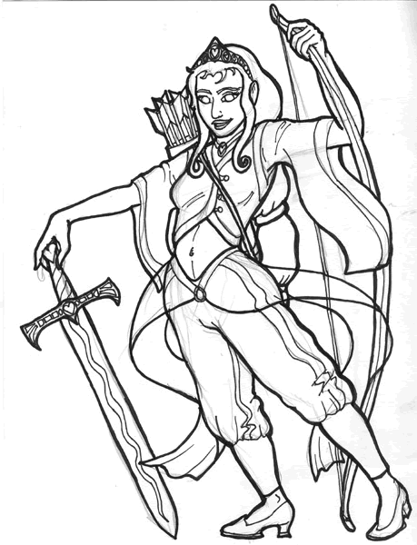 Disegno 28 Cavalieri