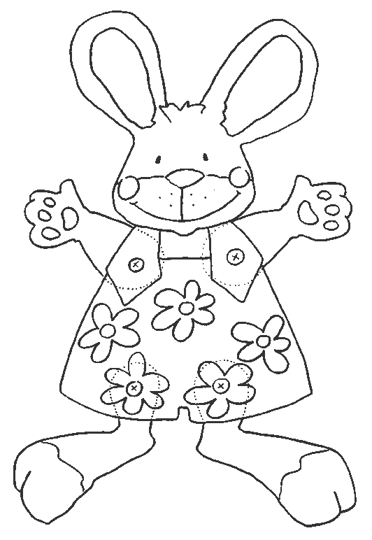 Disegno 34 Conigli