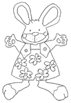 Disegno 34 Conigli