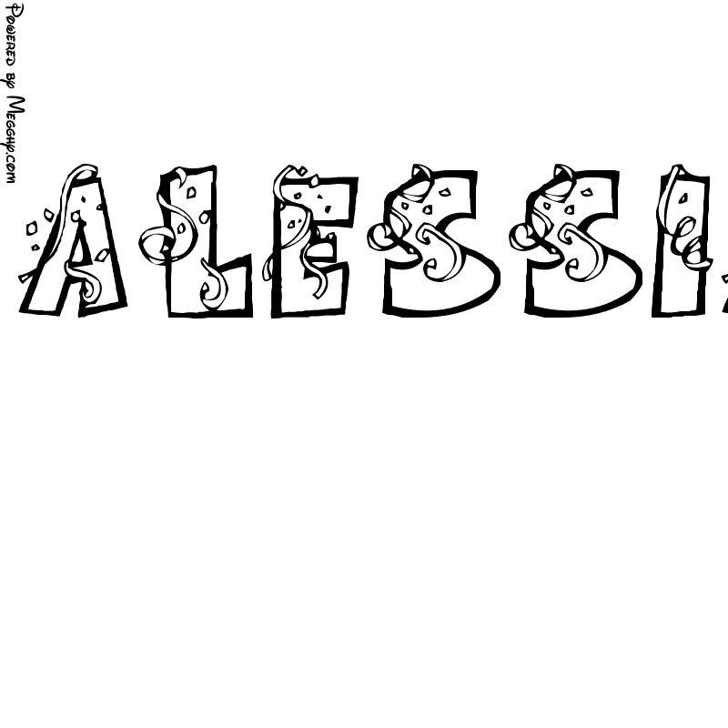 Disegno Per Bambini Alessia 12968 Da Stampare E Colorare