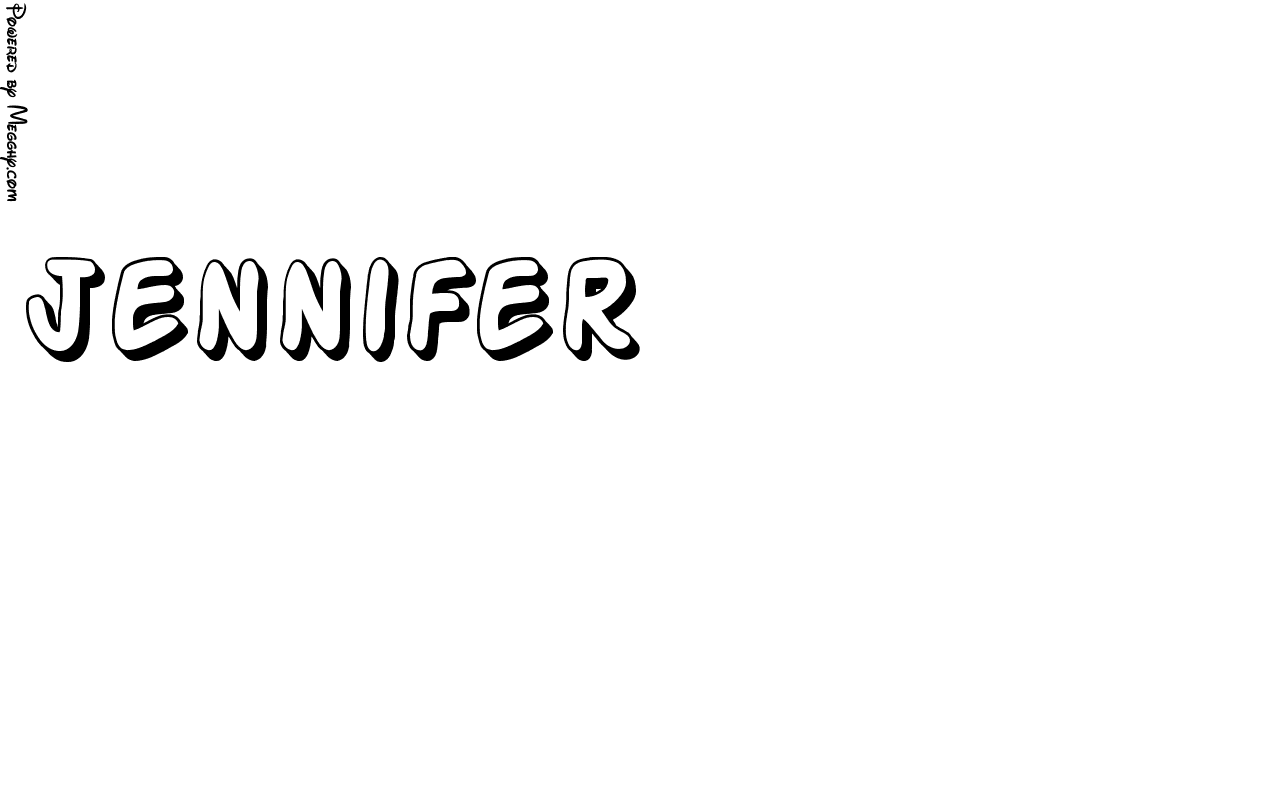 Jennifer Name Coloring Pages