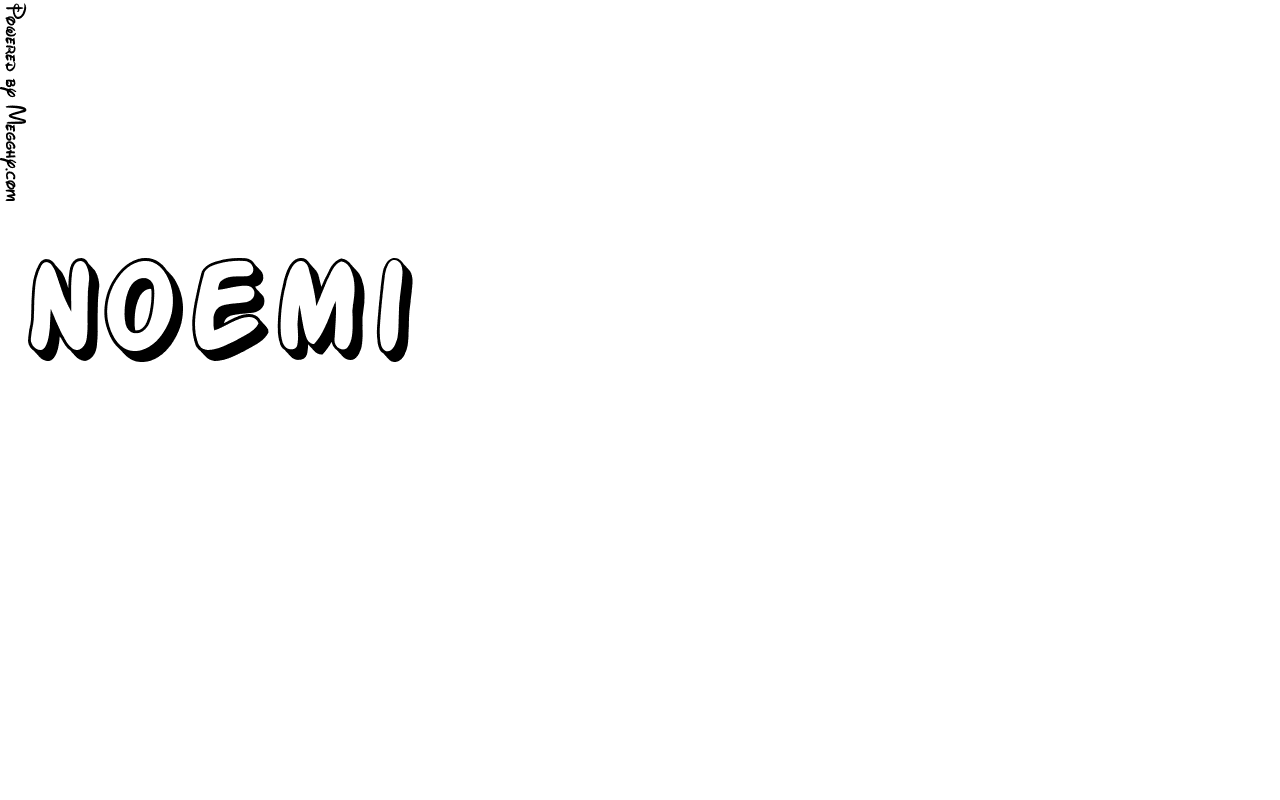 Disegno per bambini noemi 89037 da stampare e colorare