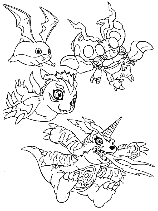 Disegno 11 Digimon