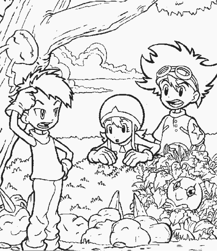 Disegno 136 Digimon