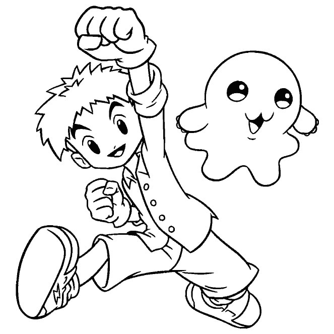 Disegno 28 Digimon