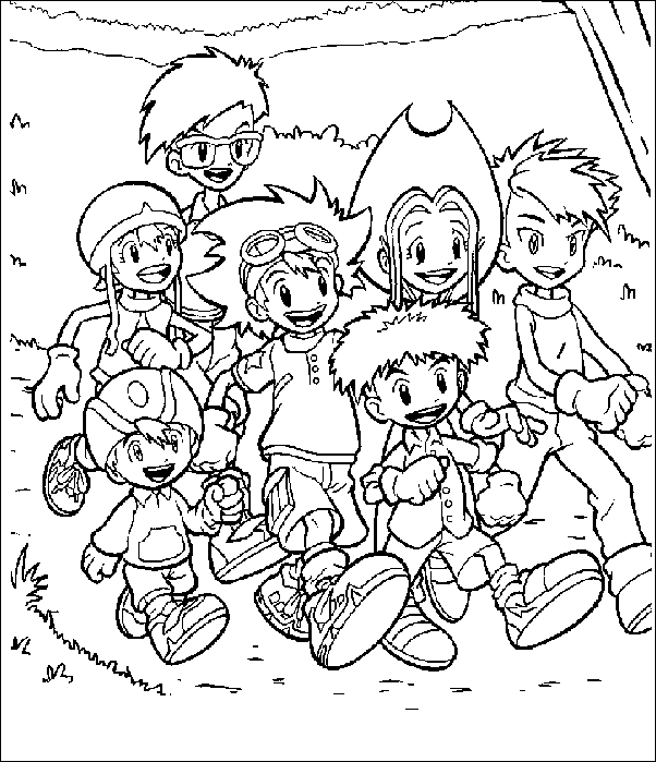 Disegno 5 Digimon