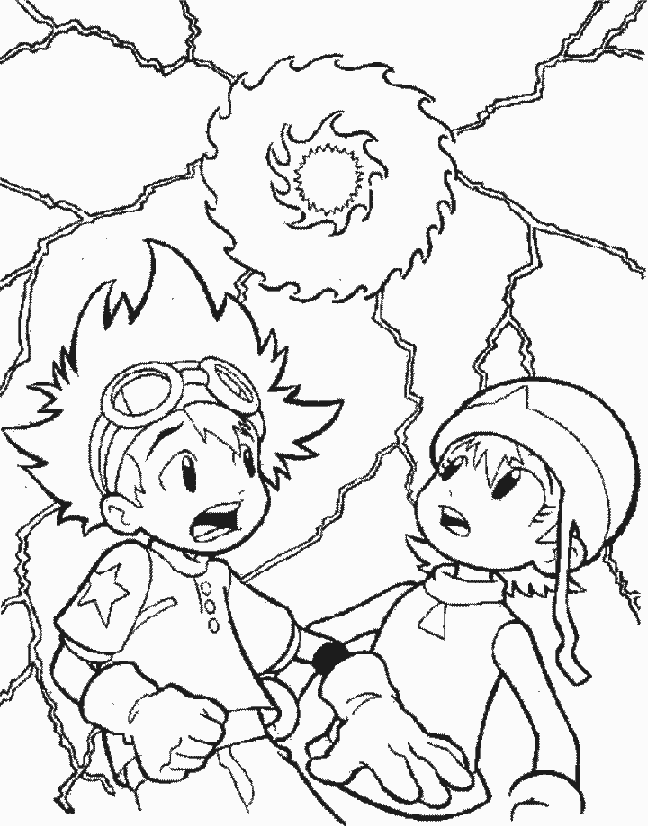 Disegno 84 Digimon
