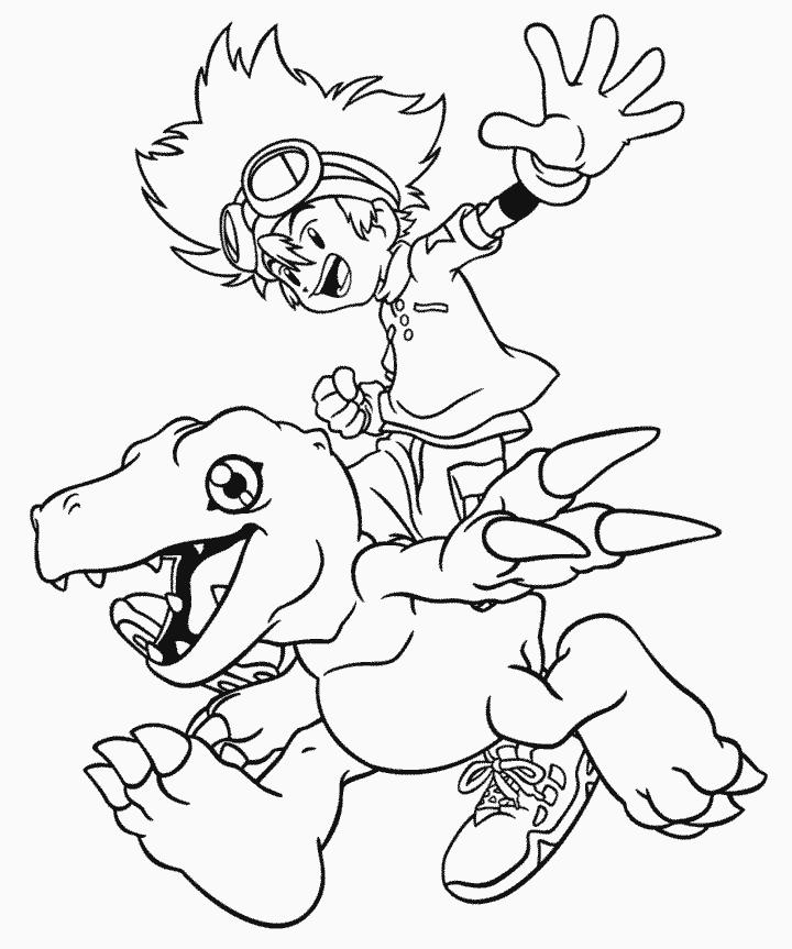 Disegno 99 Digimon
