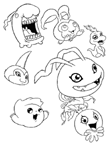 Disegno 13 Digimon