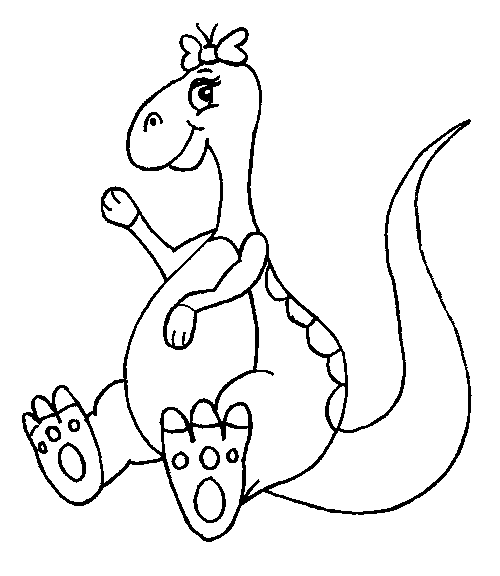 Disegno 68 Dinosauri