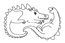 Disegno 20 Dinosauri