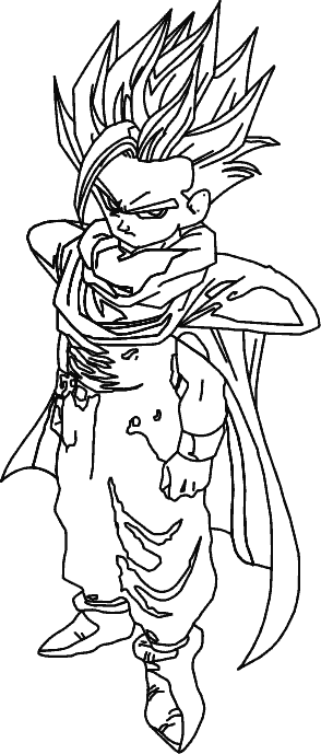 Disegno 13 Dragon ball z