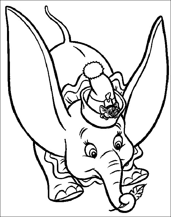 Disegno 11 Dumbo