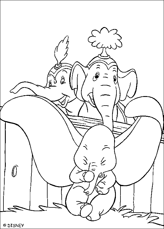 Disegno 13 Dumbo