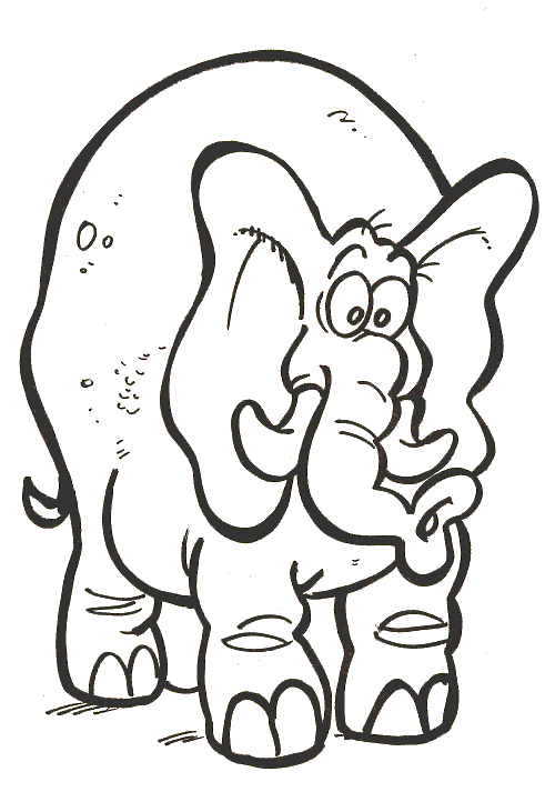 Disegno 26 Elefanti