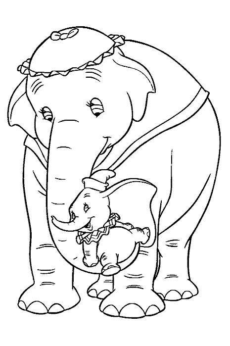 Disegno 32 Elefanti