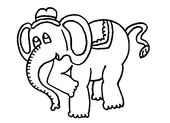 Disegno 41 Elefanti