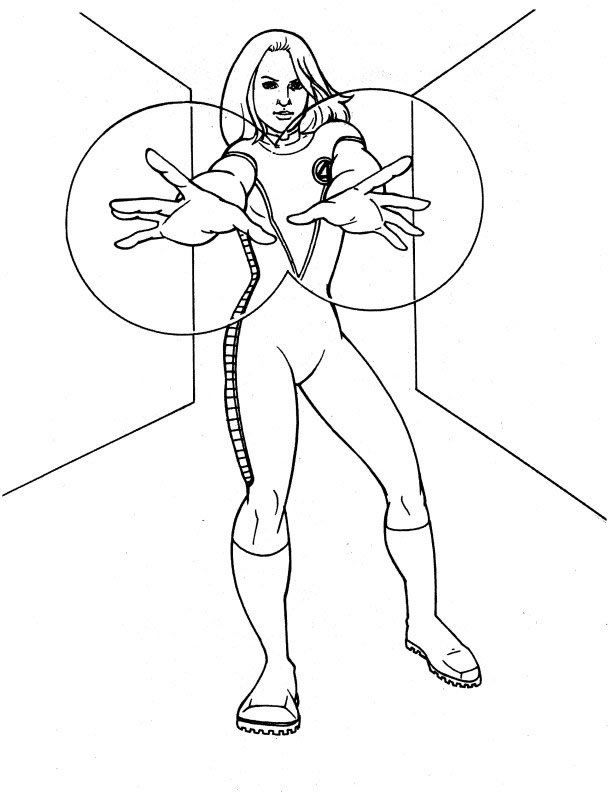 Disegno 34 Fantastici quattro