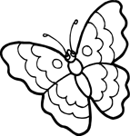 Disegno 28 Farfalle