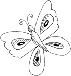 Disegno 5 Farfalle