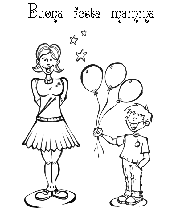 Disegno 15 Festa della mamma