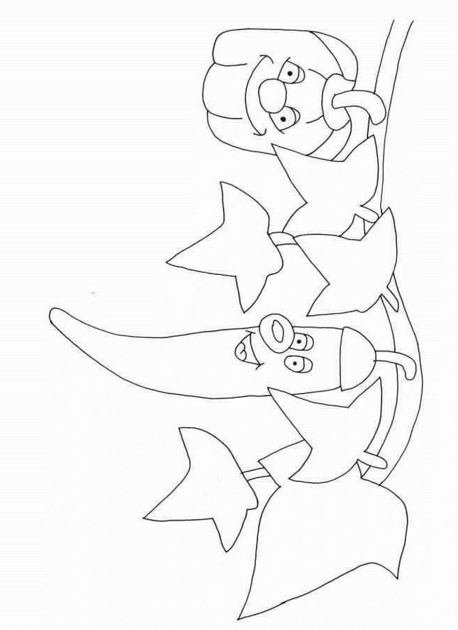 Disegno 17 Frutta e verdura