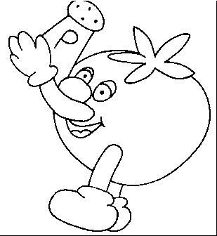 Disegno 45 Frutta e verdura