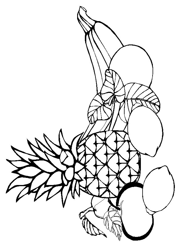 Disegno 7 Frutta e verdura