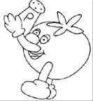 Disegno 45 Frutta e verdura