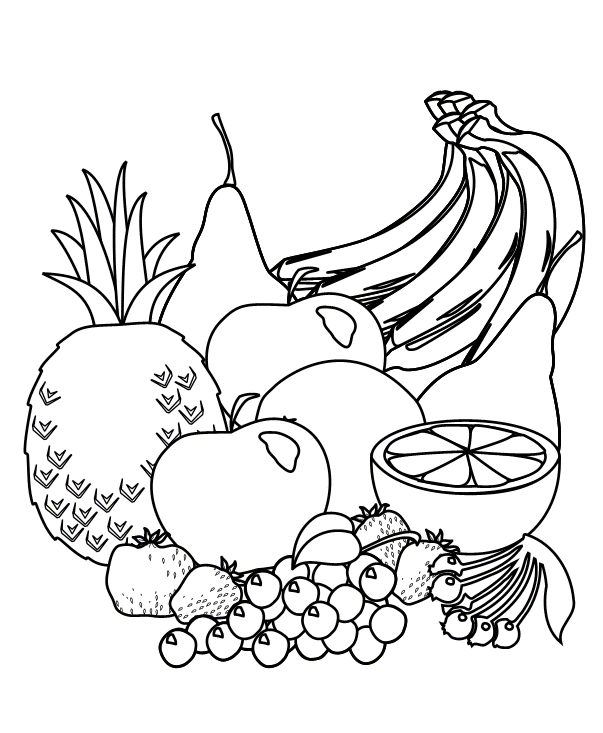 Disegno 38 Frutta verdura