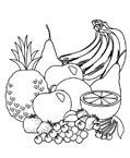 Disegno 38 Frutta verdura