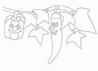 Disegno 4 Frutta verdura