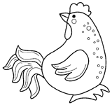 Disegno 25 Galline
